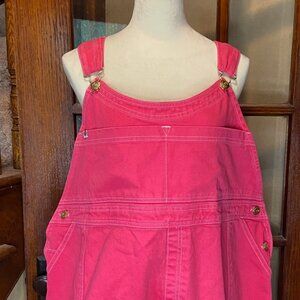 Big Bud Press Overalls - Hot Pink - 1X